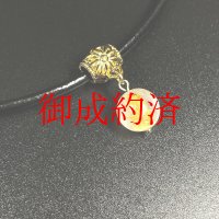 強烈な極太金針を体感してください  一点物  タイチンルチル  メタルパイプチャームネックレス  Sn7  / 誕プレ 魔除け 運気向上 お揃い プレゼント お祝  高品質 / 京海堂