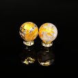 画像3: K18ゴールド  8mm  一点物  皇帝龍彫ドラゴンアゲート  ゴールデンキャッツアイルチル×K18トライアングルカット  ブレス   CS7407K18  / 誕プレ 魔除け 運気向上 お揃い プレゼント お祝  高品質 / 京海堂