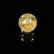 画像2: 【鋭い金針がカッコいい】ゴールドルチルクォーツ 金針水晶 １２ミリ ＫＹＧ１８ お守り効果 天然石 ギフト 京海堂 (2)