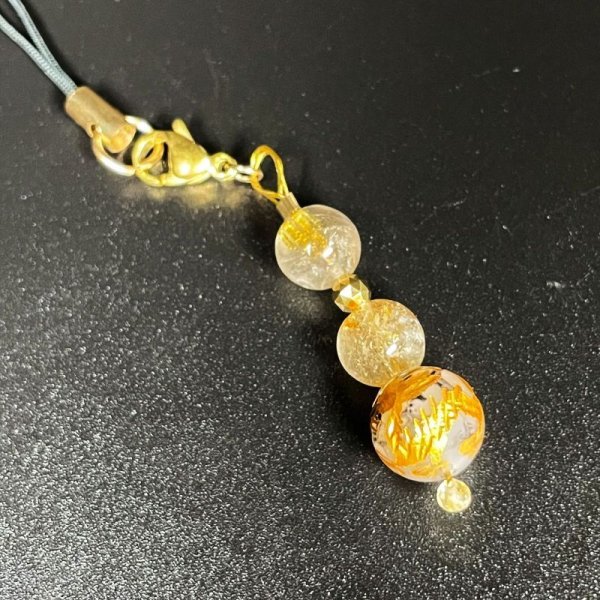 画像6: K18ゴールド入りお守りチャーム  風水神  皇帝龍  金彫龍紋石  ドラゴンアゲート  金針水晶  ゴールドルチル  gOM1  パワーストーン  / 誕プレ 魔除け 運気向上 お揃い クリスマスプレゼント お祝  高品質 / 京海堂