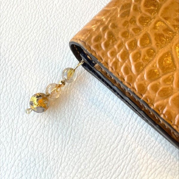 画像9: K18ゴールド入りお守りチャーム  風水神  皇帝龍  金彫龍紋石  ドラゴンアゲート  金針水晶  ゴールドルチル  gOM1  パワーストーン  / 誕プレ 魔除け 運気向上 お揃い クリスマスプレゼント お祝  高品質 / 京海堂