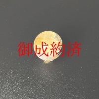 ルチル最強の天然石  一点物  12ミリ  1粒売り  太陽放射タイチンルチル  KH22  水晶  お守り効果  ギフト  / 誕プレ 魔除け 運気向上 お揃い プレゼント お祝  高品質 / 京海堂