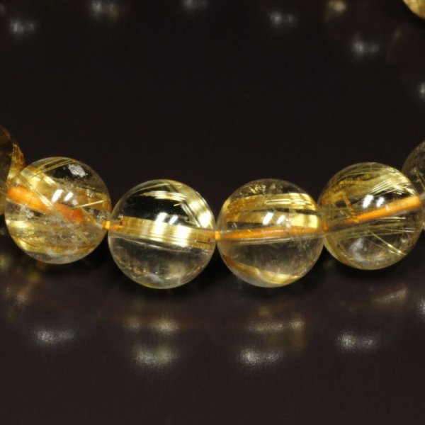 画像9: 虹入り水晶  10ミリ  一点物  ゴールド  タイチンルチル  ブレス   TKR27  お守り効果  大開運セット / 誕プレ 魔除け 運気向上 お揃い クリスマスプレゼント お祝  高品質 / 京海堂