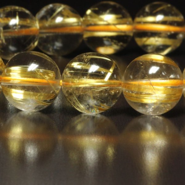 画像6: 虹入り水晶  10ミリ  一点物  ゴールド  タイチンルチル  ブレス   TKR27  お守り効果  大開運セット / 誕プレ 魔除け 運気向上 お揃い クリスマスプレゼント お祝  高品質 / 京海堂