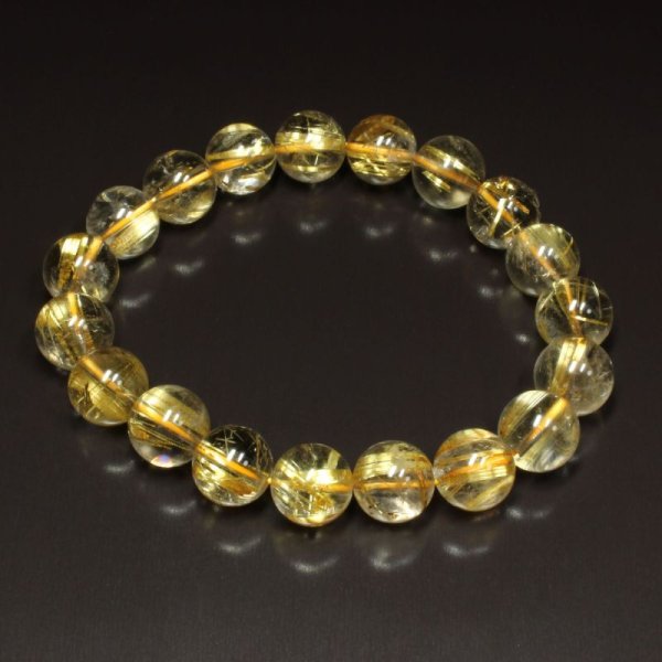 画像8: 虹入り水晶  10ミリ  一点物  ゴールド  タイチンルチル  ブレス   TKR27  お守り効果  大開運セット / 誕プレ 魔除け 運気向上 お揃い クリスマスプレゼント お祝  高品質 / 京海堂