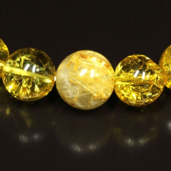 画像7: あなただけのオリジナルを  14mm金彫皇帝龍 ドラゴンアゲート 　10ｍｍシトリンクラック  11mm タイチンルチル  K18  ブレス   ryk1  商品動画あり  に  / 誕プレ 魔除け 運気向上 お揃い クリスマスプレゼント お祝  高品質 / 京海堂