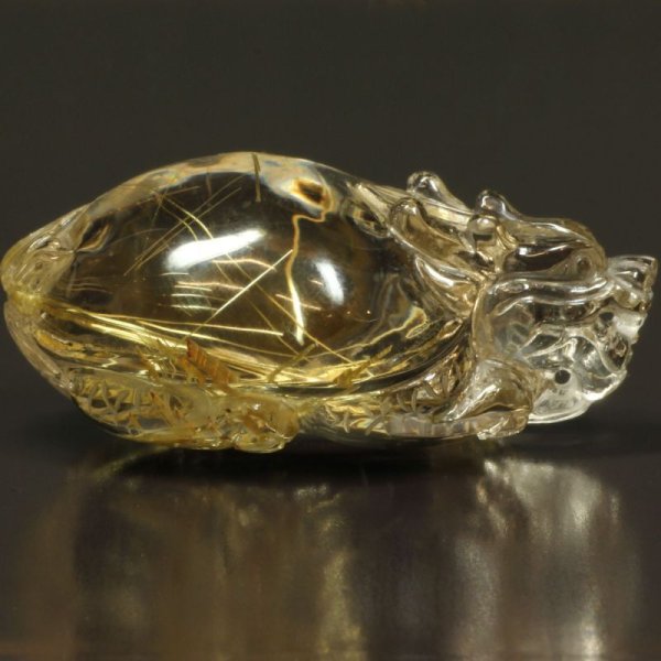 画像13: 家運の好転  ゴールドルチル  クォーツ  龍亀  ロングイ  Lng1  26g  台座付  順利財源廣進  金針水晶  贈り物    縁起物  ギフト / 誕プレ 魔除け 運気向上 お揃い クリスマスプレゼント お祝  高品質 / 京海堂