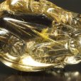 画像12: 金のオーラがすごい  ゴールド  タイチンルチル  クォーツ  龍亀  ロングイ  Lng4  37g  金色の座布団＆台座付  順利財源廣進をもたらす縁起物 / 誕プレ 魔除け 運気向上 お揃い プレゼント お祝  高品質 / 京海堂