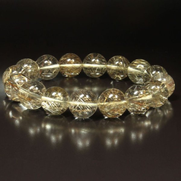 画像9: 繊細な銀針が盛りだくさん  一点物  シルバールチル  ブレス   14ミリ  66g  PSir6  開運セット付  虹入り水晶  お守り効果  / 誕プレ 魔除け 運気向上 お揃い プレゼント お祝  高品質 / 京海堂