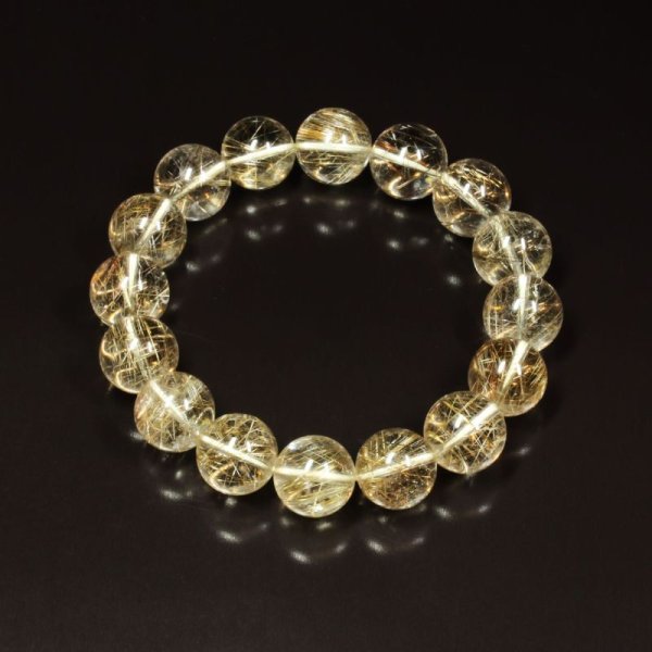 画像4: 繊細な銀針が盛りだくさん  一点物  シルバールチル  ブレス   14ミリ  66g  PSir6  開運セット付  虹入り水晶  お守り効果  / 誕プレ 魔除け 運気向上 お揃い プレゼント お祝  高品質 / 京海堂