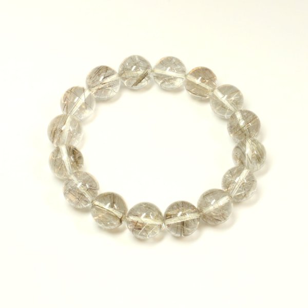 画像15: 繊細な銀針が盛りだくさん  一点物  シルバールチル  ブレス   14ミリ  66g  PSir6  開運セット付  虹入り水晶  お守り効果  / 誕プレ 魔除け 運気向上 お揃い プレゼント お祝  高品質 / 京海堂