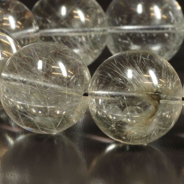 画像14: ブルッカイトと虹が融合する   18ミリ  一点物  プラチナルチル  ブレス   107g  gPr19  大開運セット付  水晶  お守り効果  商品動画あり  / 誕プレ 魔除け 運気向上 お揃い プレゼント お祝  高品質 / 京海堂