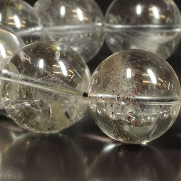 画像18: ブルッカイトと虹が融合する   18ミリ  一点物  プラチナルチル  ブレス   107g  gPr19  大開運セット付  水晶  お守り効果  商品動画あり  / 誕プレ 魔除け 運気向上 お揃い プレゼント お祝  高品質 / 京海堂