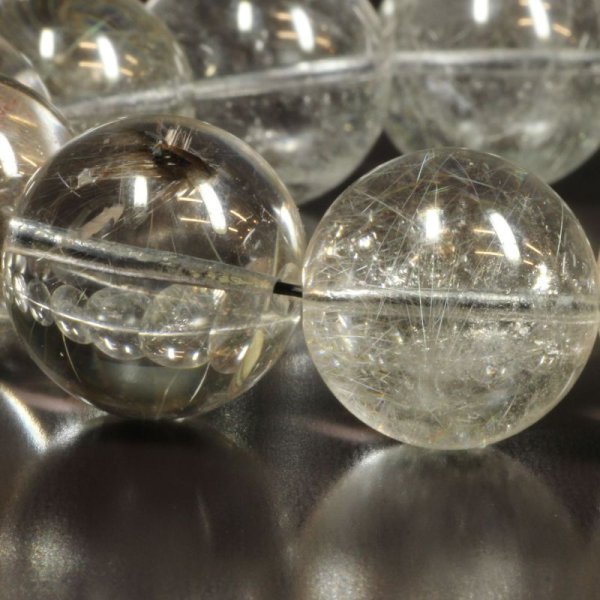 画像15: ブルッカイトと虹が融合する   18ミリ  一点物  プラチナルチル  ブレス   107g  gPr19  大開運セット付  水晶  お守り効果  商品動画あり  / 誕プレ 魔除け 運気向上 お揃い プレゼント お祝  高品質 / 京海堂