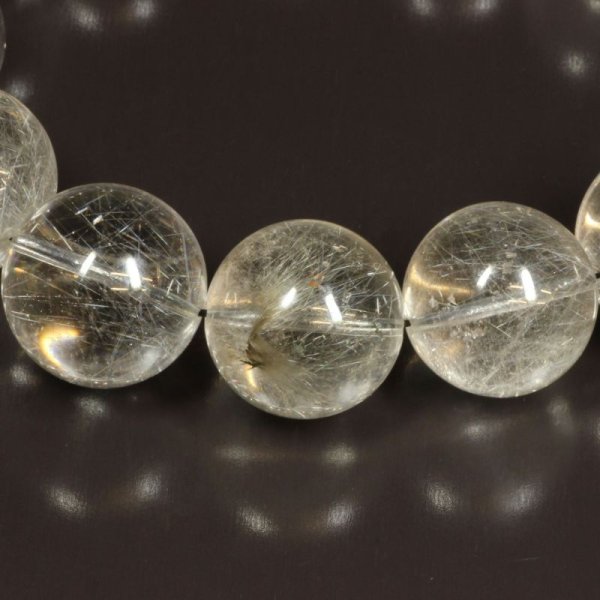 画像11: ブルッカイトと虹が融合する   18ミリ  一点物  プラチナルチル  ブレス   107g  gPr19  大開運セット付  水晶  お守り効果  商品動画あり  / 誕プレ 魔除け 運気向上 お揃い プレゼント お祝  高品質 / 京海堂