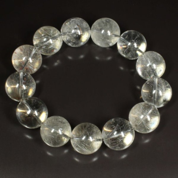 画像23: ブルッカイトと虹が融合する   18ミリ  一点物  プラチナルチル  ブレス   107g  gPr19  大開運セット付  水晶  お守り効果  商品動画あり  / 誕プレ 魔除け 運気向上 お揃い プレゼント お祝  高品質 / 京海堂