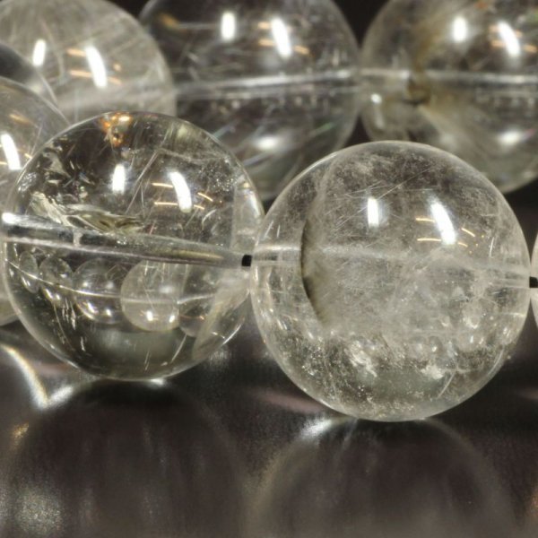 画像21: ブルッカイトと虹が融合する   18ミリ  一点物  プラチナルチル  ブレス   107g  gPr19  大開運セット付  水晶  お守り効果  商品動画あり  / 誕プレ 魔除け 運気向上 お揃い プレゼント お祝  高品質 / 京海堂