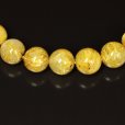 画像6: 濃密に内包する金針がアツイ  10ミリ  一点物  ゴールドルチル  ブレス   GR29  商品動画あり  水晶のお守り効果  ギフト  / 誕プレ 魔除け 運気向上 お揃い クリスマスプレゼント お祝  高品質 / 京海堂 (6)