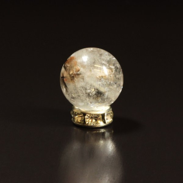 画像4: ブルッカイト・レインボー・オーロラが美しい  11ミリ  一点物  粒売り  プラチナルチル  貫通穴有  Pt75  経営者の御守り  贈り物   /プレゼント お祝 高品質 / 京海堂