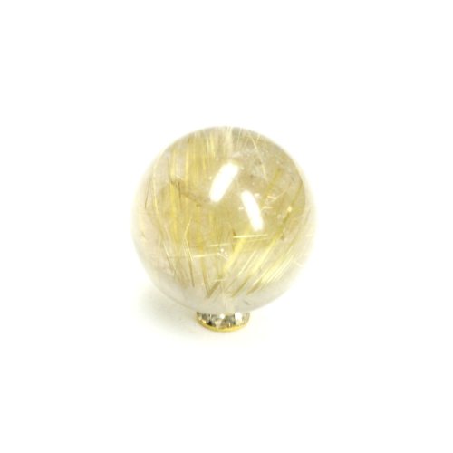 別のアングル写真2: お買い得  17ミリ  一点物  1粒売り  ゴールドルチル  パワー充填の赤座布団  祈願桐箱付  SgT12  金針水晶  お守り効果  ギフト  / 誕プレ 魔除け 運気向上 お揃い プレゼント お祝  高品質 / 京海堂