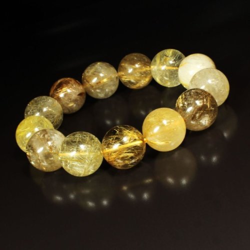 別のアングル写真2: ミックスカラーが素敵  17ミリ  一点物  ミックスタイガールチル  ブレス   94g  Ttir15  開運セット付  商品動画あり  ギフト  / 誕プレ 魔除け 運気向上 お揃い プレゼント お祝  高品質 / 京海堂