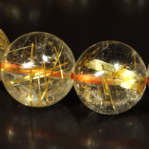 画像8: 虹入り水晶が神秘的  11ミリ  一点物  ゴールド  タイチンルチル  ブレス   37g  GTR20  開運セット付  商品動画あり  金針水晶のお守り効果  ギフト  / 誕プレ 魔除け 運気向上 お揃い クリスマスプレゼント お祝  高品質 / 京海堂