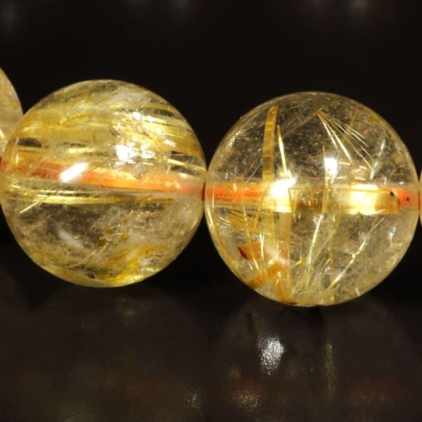 画像7: 虹入り水晶が神秘的  11ミリ  一点物  ゴールド  タイチンルチル  ブレス   37g  GTR20  開運セット付  商品動画あり  金針水晶のお守り効果  ギフト  / 誕プレ 魔除け 運気向上 お揃い クリスマスプレゼント お祝  高品質 / 京海堂