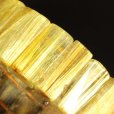 画像5: 圧倒する存在感  23mm  一点物  ゴールド  タイチンルチル  バングル  89g  TB23  開運セット  商品動画あり  最強金運  金針水晶のお守り効果  贈答品  ギフト  / 誕プレ 魔除け 運気向上 お揃い プレゼント お祝  高品質 / 京海堂