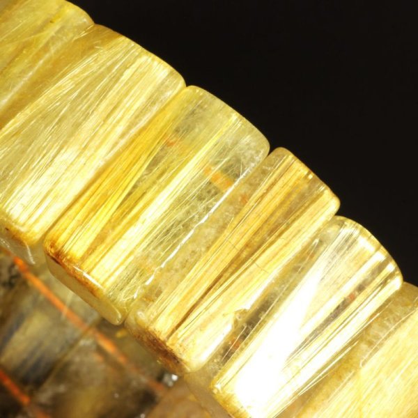 画像5: 圧倒する存在感  23mm  一点物  ゴールド  タイチンルチル  バングル  89g  TB23  開運セット  商品動画あり  最強金運  金針水晶のお守り効果  贈答品  ギフト  / 誕プレ 魔除け 運気向上 お揃い クリスマスプレゼント お祝  高品質 / 京海堂