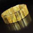 画像4: 圧倒する存在感  23mm  一点物  ゴールド  タイチンルチル  バングル  89g  TB23  開運セット  商品動画あり  最強金運  金針水晶のお守り効果  贈答品  ギフト  / 誕プレ 魔除け 運気向上 お揃い プレゼント お祝  高品質 / 京海堂