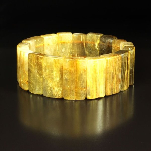 画像13: 圧倒する存在感  23mm  一点物  ゴールド  タイチンルチル  バングル  89g  TB23  開運セット  商品動画あり  最強金運  金針水晶のお守り効果  贈答品  ギフト  / 誕プレ 魔除け 運気向上 お揃い クリスマスプレゼント お祝  高品質 / 京海堂