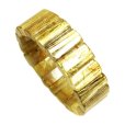 画像14: 圧倒する存在感  23mm  一点物  ゴールド  タイチンルチル  バングル  89g  TB23  開運セット  商品動画あり  最強金運  金針水晶のお守り効果  贈答品  ギフト  / 誕プレ 魔除け 運気向上 お揃い プレゼント お祝  高品質 / 京海堂