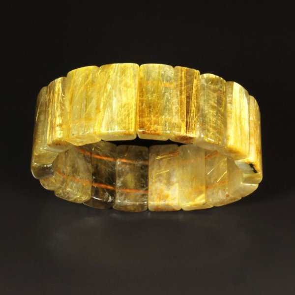 画像9: 圧倒する存在感  23mm  一点物  ゴールド  タイチンルチル  バングル  89g  TB23  開運セット  商品動画あり  最強金運  金針水晶のお守り効果  贈答品  ギフト  / 誕プレ 魔除け 運気向上 お揃い クリスマスプレゼント お祝  高品質 / 京海堂