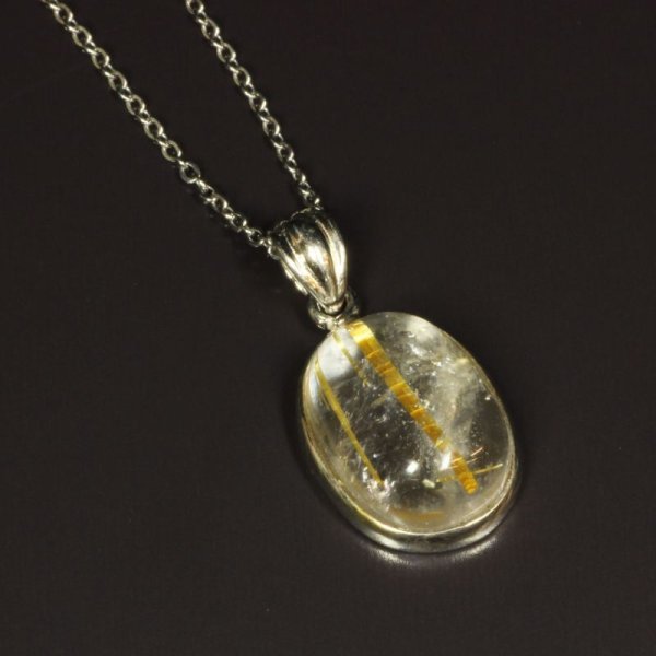 画像6: 揺るぎない芯がある！  一点物  レインボータイチンルチル  ペンダント  SV925  GTK16  ケース付  虹入り金針水晶のお守り効果  ギフト  贈り物    / 誕プレ 魔除け 運気向上 お揃い クリスマスプレゼント お祝  高品質 / 京海堂