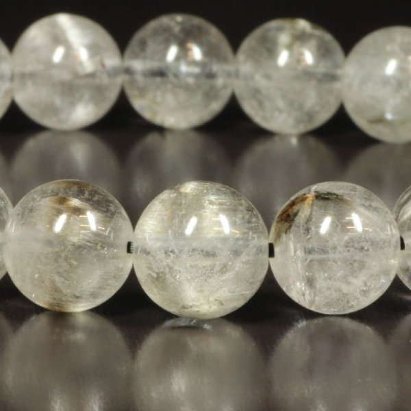 画像16: ブルッカイトの存在感が際立つ  9ミリ  一点物  プラチナルチル  ブレス   29g  Pr92  商品動画あり  お守り効果  贈答品  / 誕プレ 魔除け 運気向上 お揃い プレゼント お祝  高品質 / 京海堂