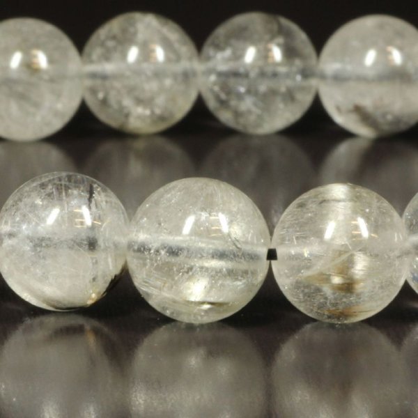 画像17: ブルッカイトの存在感が際立つ  9ミリ  一点物  プラチナルチル  ブレス   29g  Pr92  商品動画あり  お守り効果  贈答品  / 誕プレ 魔除け 運気向上 お揃い プレゼント お祝  高品質 / 京海堂