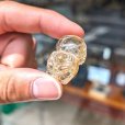 画像2: 虹の光が神秘的  ゴールドルチル  クォーツ  貔貅  ヒキュウ  HKR8  14g  水晶のお守り効果  金銀財宝を集める  ギフト  / 誕プレ 魔除け 運気向上 お揃い プレゼント お祝  高品質 / 京海堂 (2)
