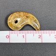 画像8: 金運を引き寄せる  一点物  ゴールドタイチンルチル  勾玉  Mr130  金針水晶  お守り効果  力が宿る  天然石  パワーストーン  贈り物   /プレゼント お祝 高品質 / 京海堂