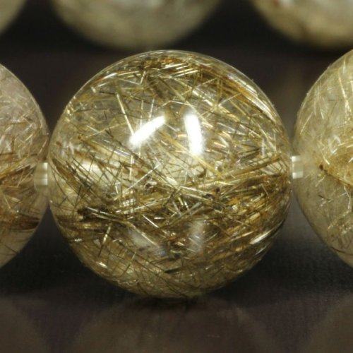 別のアングル写真1: 大粒で迫力満点  12ミリ  一点物  シルバールチル  ブレス   45g  Sir32  開運セット  商品動画あり  仕事運  銀針水晶のお守り効果  ギフト  / 誕プレ 魔除け 運気向上 お揃い クリスマスプレゼント お祝  高品質 / 京海堂