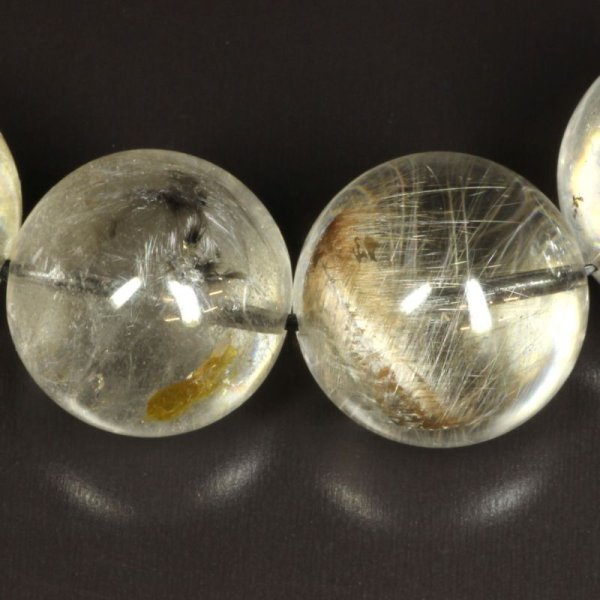 画像25: ブルッカイトが盛りだくさん  17〜19ミリ  一点物  プラチナルチル  ブレス   gPr13  大開運セット付  商品動画あり  お守り効果  ギフト  贈り物    / 誕プレ 魔除け 運気向上 お揃い クリスマスプレゼント お祝  高品質 / 京海堂