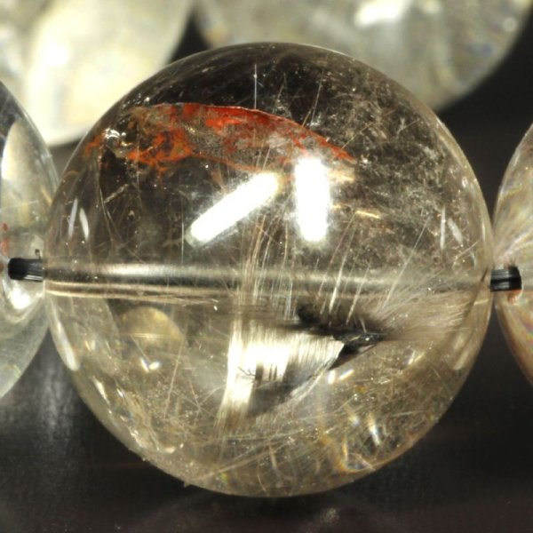 画像5: ブルッカイトが盛りだくさん  17〜19ミリ  一点物  プラチナルチル  ブレス   gPr13  大開運セット付  商品動画あり  お守り効果  ギフト  贈り物    / 誕プレ 魔除け 運気向上 お揃い クリスマスプレゼント お祝  高品質 / 京海堂