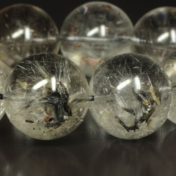 画像17: ブルッカイトが盛りだくさん  17〜19ミリ  一点物  プラチナルチル  ブレス   gPr13  大開運セット付  商品動画あり  お守り効果  ギフト  贈り物    / 誕プレ 魔除け 運気向上 お揃い クリスマスプレゼント お祝  高品質 / 京海堂