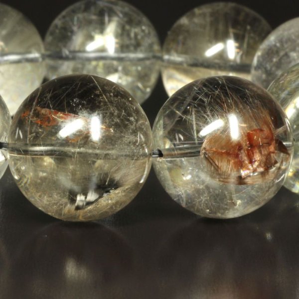 画像13: ブルッカイトが盛りだくさん  17〜19ミリ  一点物  プラチナルチル  ブレス   gPr13  大開運セット付  商品動画あり  お守り効果  ギフト  贈り物    / 誕プレ 魔除け 運気向上 お揃い クリスマスプレゼント お祝  高品質 / 京海堂