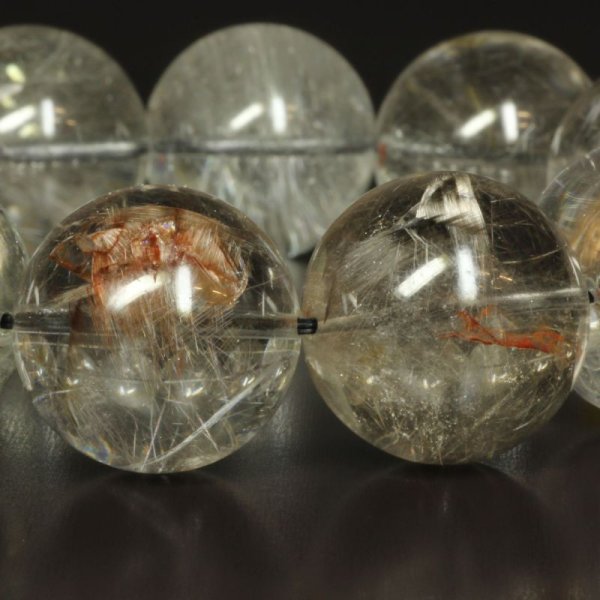 画像19: ブルッカイトが盛りだくさん  17〜19ミリ  一点物  プラチナルチル  ブレス   gPr13  大開運セット付  商品動画あり  お守り効果  ギフト  贈り物    / 誕プレ 魔除け 運気向上 お揃い クリスマスプレゼント お祝  高品質 / 京海堂