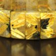 画像2: 成功者の証に  16mm  一点物  太陽放射ルチル  バングル  55g  THB17  開運セット  最強金運  金針水晶のお守り効果  贈答品  ギフト  / 誕プレ 魔除け 運気向上 お揃い プレゼント お祝  高品質 / 京海堂 (2)