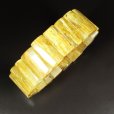 画像2: びっしり入った金針のパワー  24mm  一点物  ゴールド  タイチンルチル  バングル  108g  TB25  開運セット  最強金運  金針水晶のお守り効果  ギフト  / 誕プレ 魔除け 運気向上 お揃い プレゼント お祝  高品質 / 京海堂 (2)
