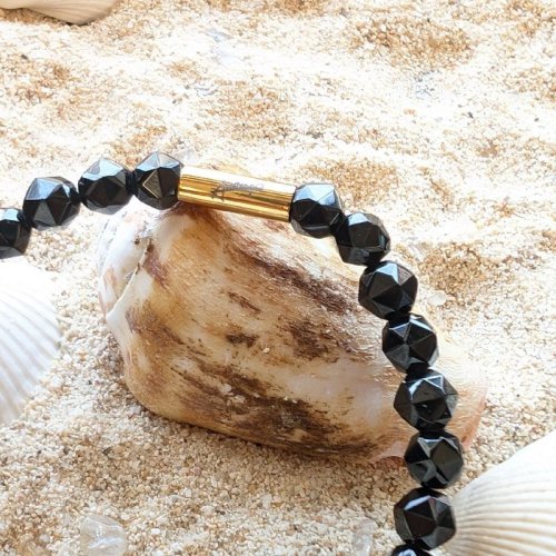 別のアングル写真3: アンドループ  typeRプライド  ブレス   スターカットスピネル  ゴールドルチルクォーツandloop/RPride_b1  スポーツブレス   スポーツ選手愛用  贈り物   プレゼント  オリジナルブランド  / 誕プレ 魔除け 運気向上 お揃い プレゼント お祝  高品質 / 京海堂