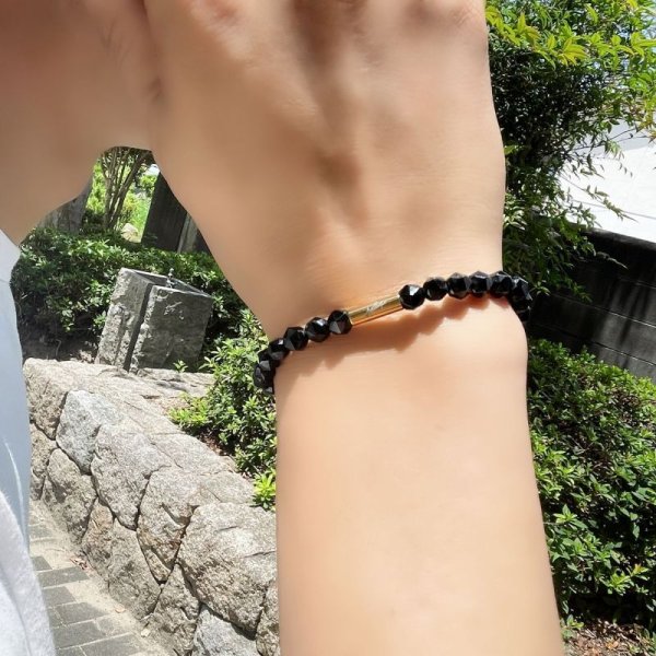 画像12: アンドループ  typeRプライド  ブレス   スターカットスピネル  ゴールドルチルクォーツandloop/RPride_b1  スポーツブレス   スポーツ選手愛用  贈り物   プレゼント  オリジナルブランド  / 誕プレ 魔除け 運気向上 お揃い プレゼント お祝  高品質 / 京海堂