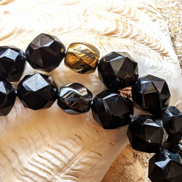 画像14: アンドループ  typeウィル  ブレス   スターカットスピネル  ヘマタイトandloop/will_b1  スポーツブレス   スポーツ選手愛用  贈り物   プレゼント  オリジナルブランド  / 誕プレ 魔除け 運気向上 お揃い プレゼント お祝  高品質 / 京海堂