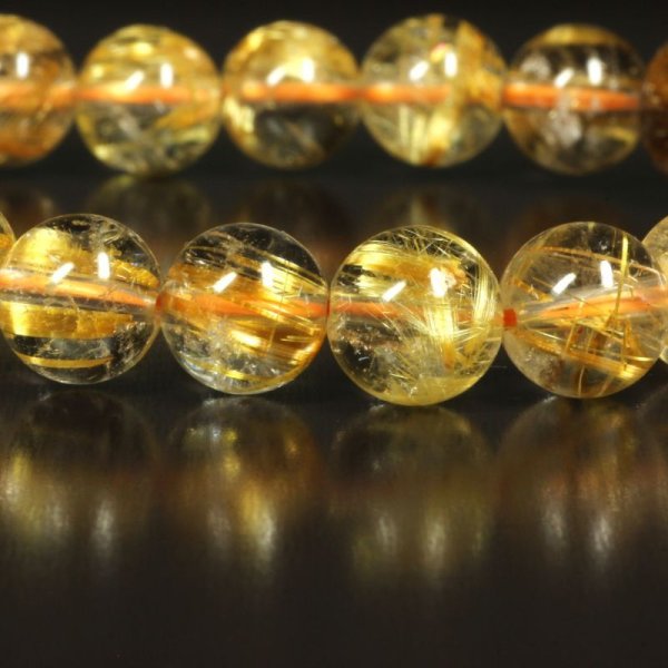 画像18: 相性抜群の組み合わせ  一点物  タイガールチル  ゴールド  タイチンルチル  ブレス   TTir1  開運セット付  商品動画あり  ギフト  / 誕プレ 魔除け 運気向上 お揃い クリスマスプレゼント お祝  高品質 / 京海堂